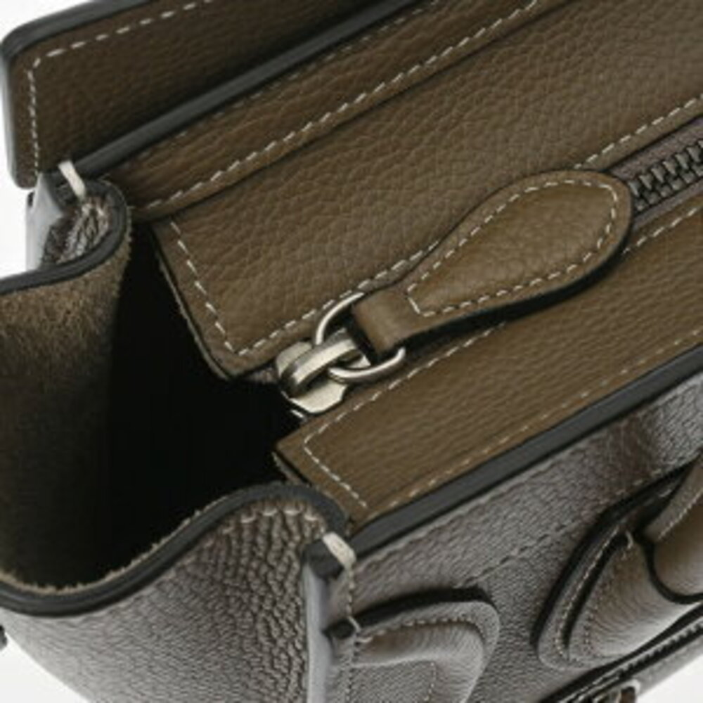 Celine Luggage Soli Drummed Calf Leather Handbag - Picture 9 of 9